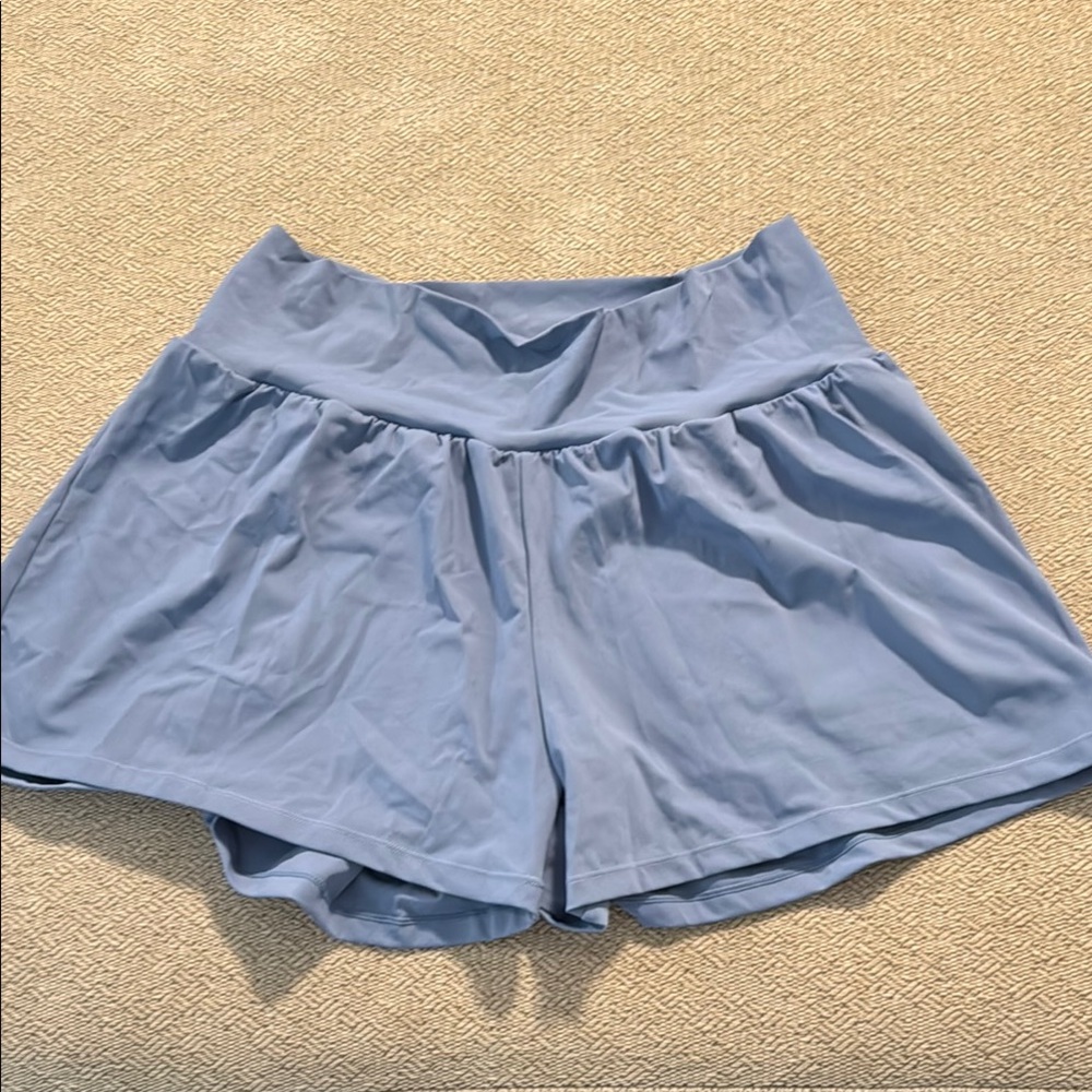 HALARA Light Blue Athletic Skort Shorts
